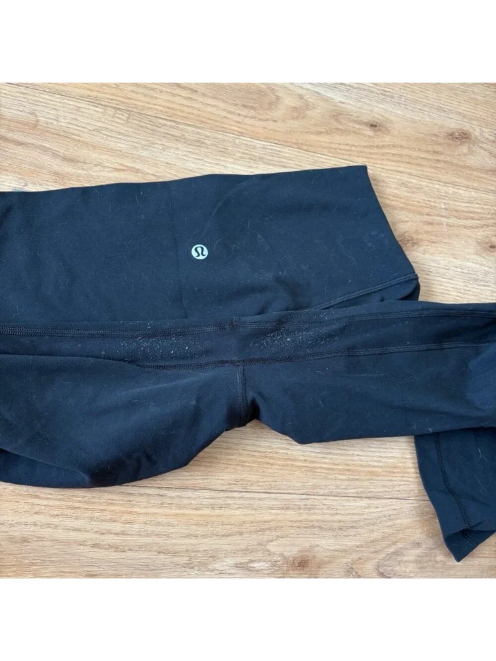 Lululemon Athletic Align High Rise Crop Yoga Pants 23” Black Women’s Size 10